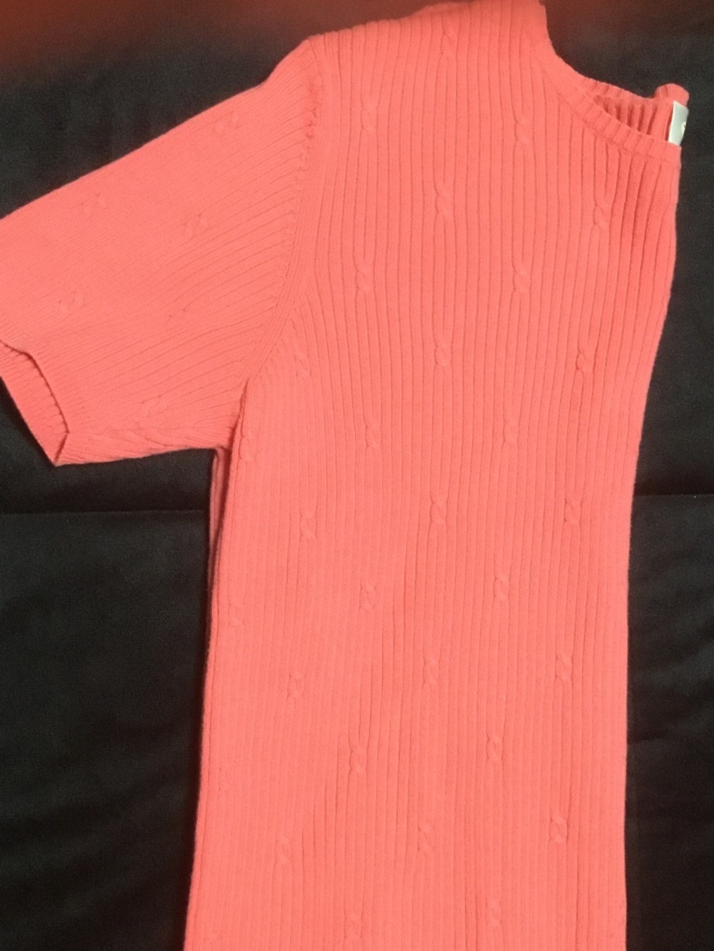 Talbots Pink Sweater ShortSleeve - Picture 7 of 7